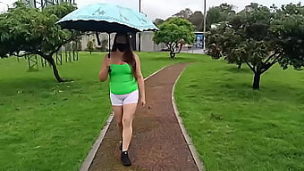 A Colombian Wife'S Exhibitionist Compilation Showcasing Her Big Ass, Tight Pussy, And Huge Cameltoe In Various Hardcore Positions