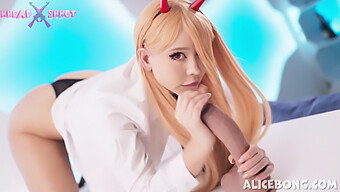 Alicebong'S Seductive Cosplay Sex With A Well-Endowed Partner