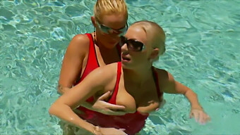 Britney Brooks Engages In Pool Sex