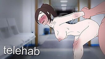 Cartoon Hentai Adventure: Hospital Encounter With A 2d Train Girl