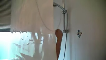 Amateur European Couple Records Steamy Shower Encounter