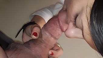 Blowjob And Doggystyle Fuck In The Bathroom